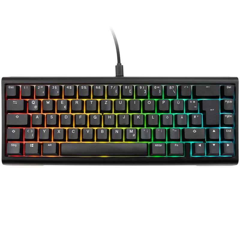 Teclado Ducky Tinker 65 Gaming USB QWERTY preto