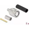 Conector macho TNC para cravar LMR 200 DeLOCK 90019