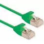 ROLINE GREEN Cabo de rede U/FTP Cat.6A (Classe EA), LSOH, fino, Verde, 1 m (21.44.3333)