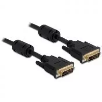 Cabo DVI DeLOCK 24+5 ficha macho para DVI 24+5 ficha macho 3 m preto