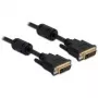 Cabo DVI DeLOCK 24+5 ficha macho para DVI 24+5 ficha macho 3 m preto