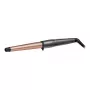 Ferro de caracóis Remington CI83V6 — barra de 2,8 cm, 150–? °C, 5 níveis de calor, cerâmica, cabo de 3 m, preto/ouro rosa