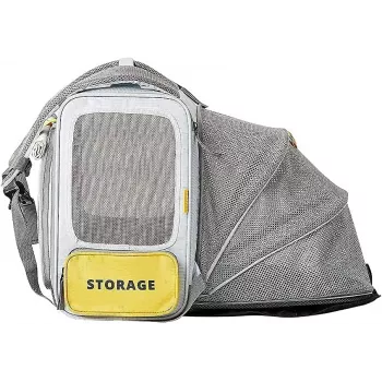 Mochila para gatos PETKIT Breezy xZone - Cinzento