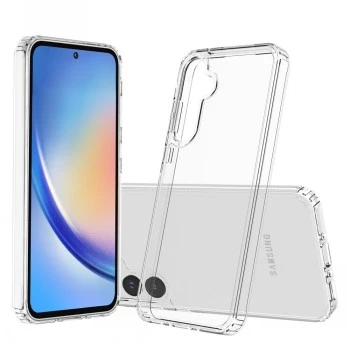 Screenor Bumper 25612 capa para Samsung Galaxy A35 5G, transparente