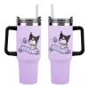 Copo isotérmico Paladone Hello Kitty Kuromi 900 ml com palhinha