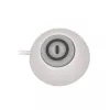 Brennenstuhl Eco-Line Comfort Switch Plus EL CSP 24 1159560216 extensão elétrica, 6 tomadas (4 comutáveis, 2 permanentes), interruptor de pé, cabo de 1,5 m, branca
