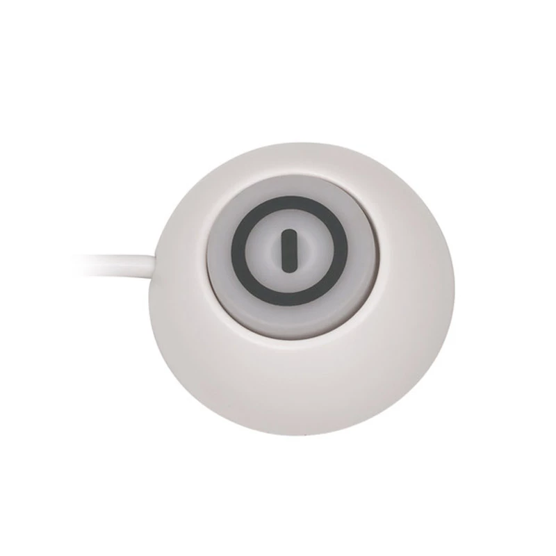 Brennenstuhl Eco-Line Comfort Switch Plus EL CSP 24 1159560216 extensão elétrica, 6 tomadas (4 comutáveis, 2 permanentes), interruptor de pé, cabo de 1,5 m, branca