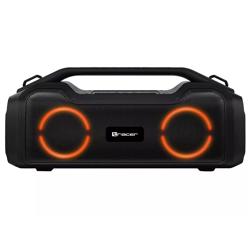 Altifalante portátil estéreo TRACER BigBoy TWS Bluetooth 40 W RMS, Bluetooth 5.3, bateria de 12 h, preto