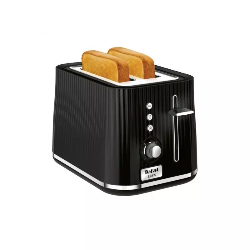 Torradeira Tefal Loft 2S TT761838, 2 fatias, preta