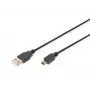ASM AK-300130-030-S ASSMANN Cabo USB 2.0 HighSpeed Canon USB A/miniUSB B (5pin) M/M Preto 3m