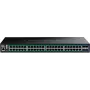TRENDnet TPE-3524S - Switch - 52 portas, Web - L2+ - Smart - 48 x 10/100/1000 (PoE+) + 4 x 10 Gigabit SFP+ - Secretária, montagem em rack - PoE+ (410 W) - Compatível com TAA (TPE-3524S)