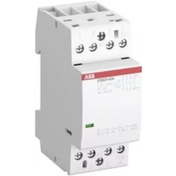 ABB ESB25-40N-01 Contator de instalação 4 NO/0 NC, 24 V AC/DC (1SAE231111R0140)