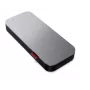 Powerbank para portátil Lenovo Go USB-C (20.000 mAh), iões de lítio, preto-cinzento, USB Type-A e Type-C