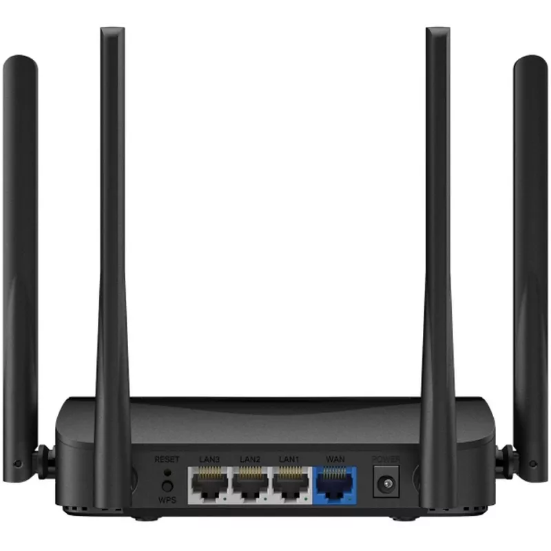 Router de mesa MERCUSYS MR25BE EasyMesh Wi‑Fi 7 Dual‑Band 2,4/5 GHz, 3600 Mbit/s, 3× Gigabit-LAN, 4 antenas externas