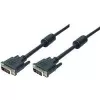 Cabo DVI-D 24+1, Dual Link, 1,8 m, macho - macho com 2 núcleos de ferrite para blindagem de alto desempenho (11004561)
