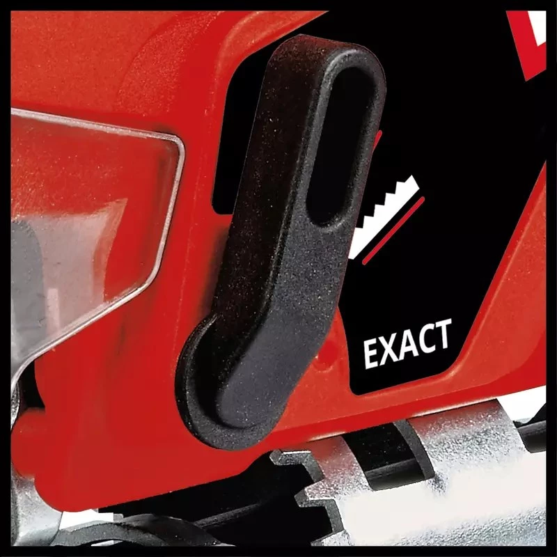 Einhell TC-JS 18/70 Li serra tico-tico a bateria 4321280, Power X-Change, 18 V, 2700 cursos/min, profundidade de corte 70 mm, com bateria de 2,5 Ah e carregador, vermelho/preto