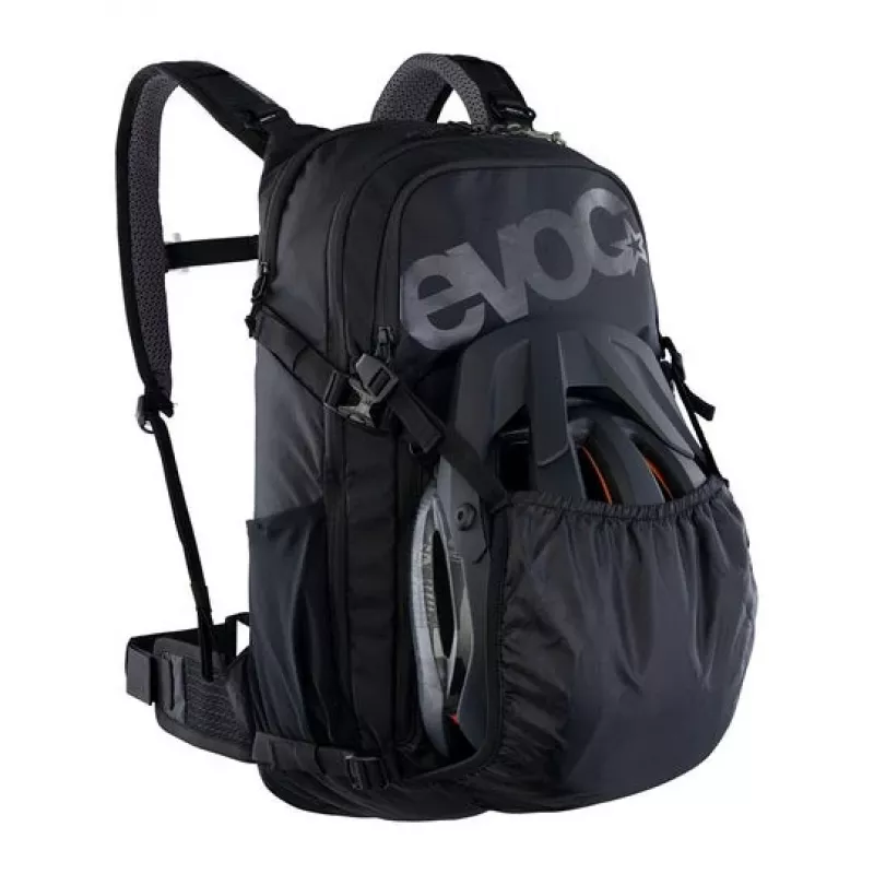 Mochila EVOC Stage mochila de bicicleta preto nylon, polirratan