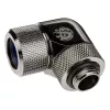 Adaptador 90° BitsPower Advanced Multi-Link G1/4 polegadas macho para tubo rígido 14 mm AD — rotativo