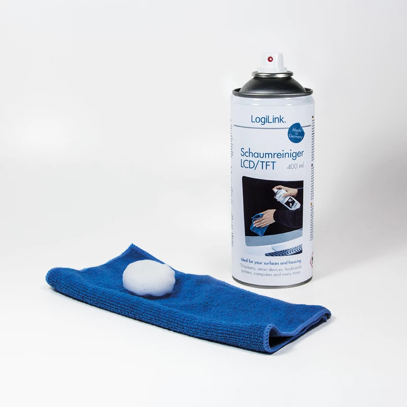 Logilink | RP0012 | Espuma de limpeza para ecrãs LCD/TFT | 400 ml