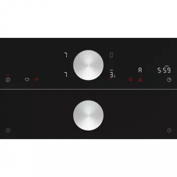 Placa de indução Neff N 90 preta de encastrar 80 cm com 5 zonas