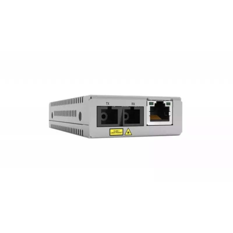 Conversor de rede Allied Telesis AT-MMC200LX/SC-TAA-60 100 Mbit/s 1310 nm cinzento