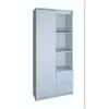 Estante para escritório Top e Shop RS-80 BILY BIEL, aglomerado branco, 7 prateleiras, 800×350×1800 mm