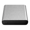 Carregador de secretária HYPER 245W GaN para portátil, smartphone, tablet preto, prateado AC, carregamento rápido da bateria interior