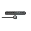 Extensão de energia Brennenstuhl Eco-Line Comfort Switch 2m 6 tomadas AC