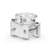 Ubiquiti UACC-Wave-AP-Micro-Mount suporte de montagem em poste para 4 Wave AP Micro, aço inoxidável, poste de 25–76 mm, branco