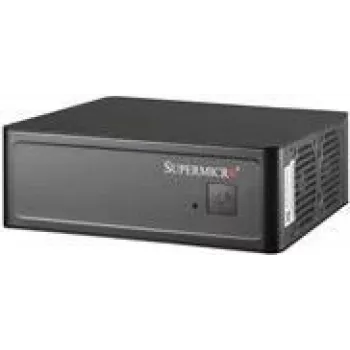 Super Micro Supermicro SC101iF - Fator de forma ultra pequeno - Mini-ITX - sem fonte de alimentação - Preto (CSE-101iF)