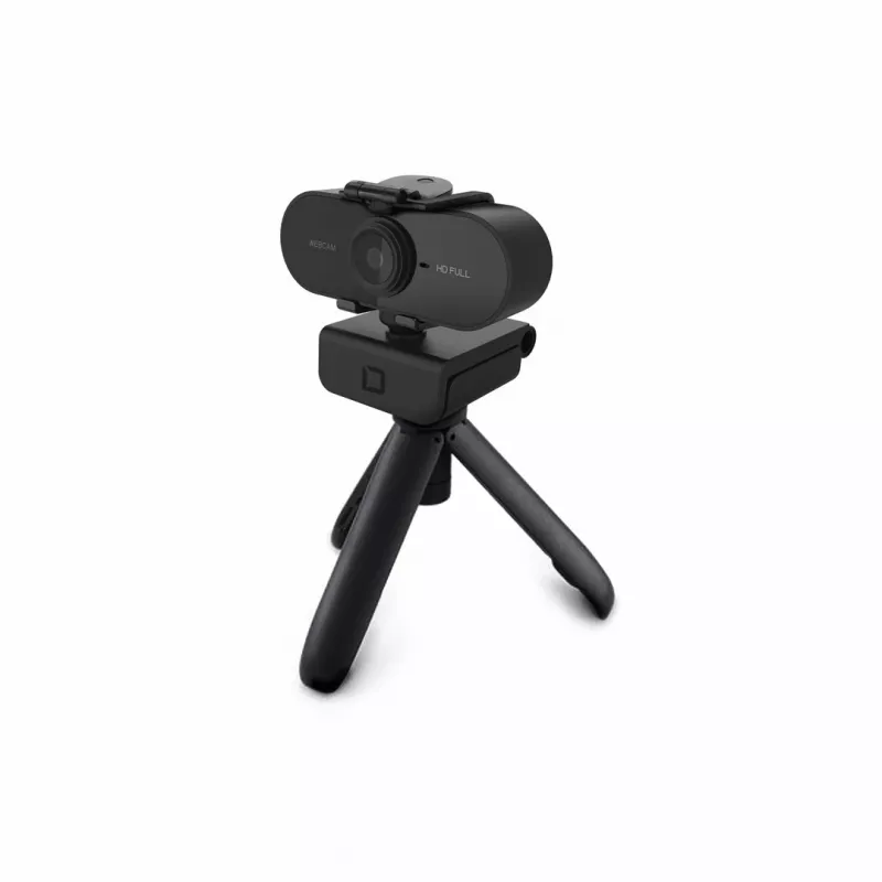 DICOTA D31841 Webcam 1920 x 1080 píxeis USB 2.0 Preto