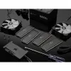 DIMM 32 GB DDR5-6400 (2x 16 GB) Dual-Kit, memória preta, CMT32GX5M2B6400C32, Dominator Platinum, INTEL XMP