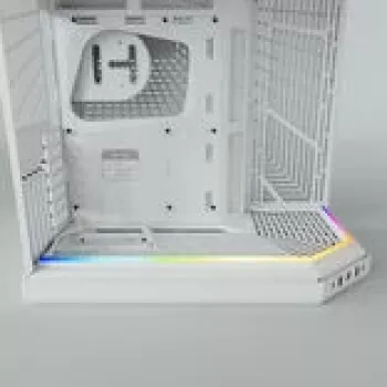 Tira LED HYTE Noodle LN70 ARGB branco — tira de iluminação ARGB endereçável para caixas de PC e iluminação ambiente