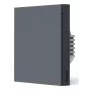 Interruptor de parede inteligente AQARA Smart H1 EU (sem neutro, tecla simples) (WS-EUK01-G), cinzento - interruptor de parede Zigbee com relé