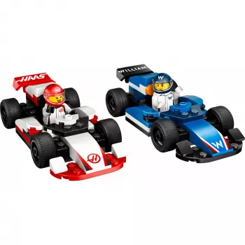 LEGO CITY 60464 F1 - Williams Racing & Haas F1 Carro de corrida
