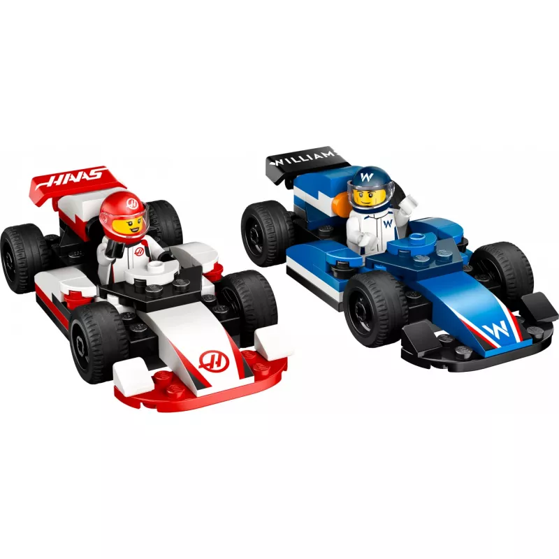 LEGO CITY 60464 F1 - Williams Racing & Haas F1 Carro de corrida
