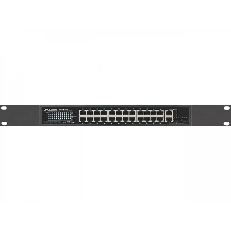 Switch de rede Lanberg RSFE-24P-2C-250 Unmanaged Gigabit Ethernet (10/100/1000)