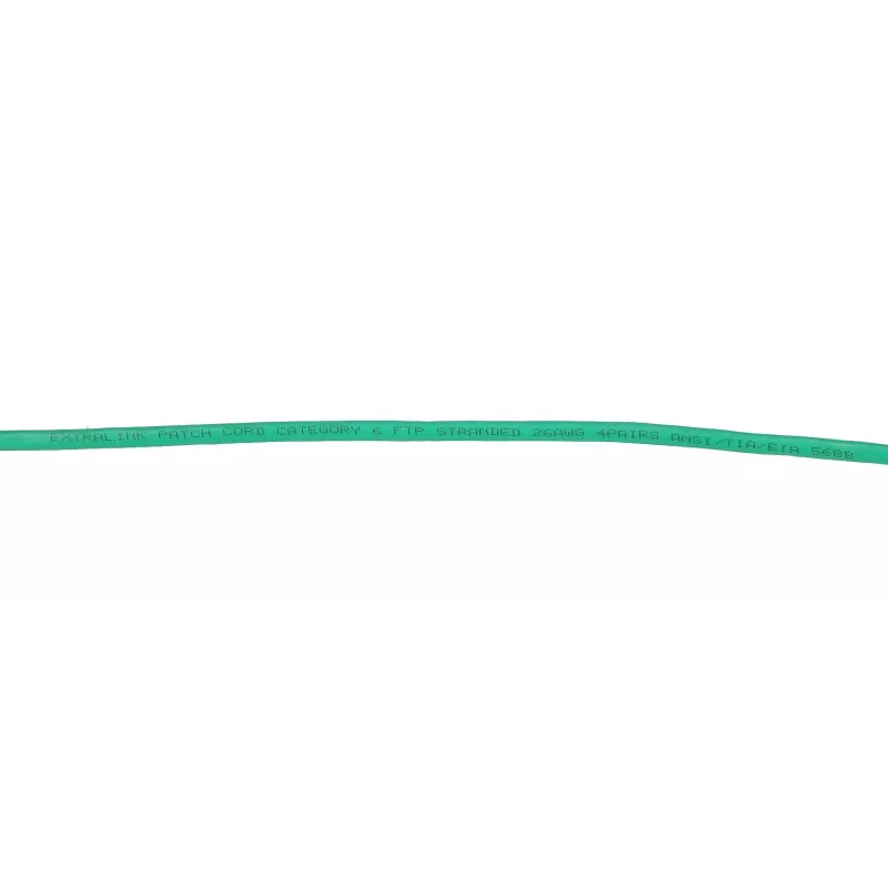 Cabo de rede Extralink LAN cabo de patch Cat.6 FTP RJ-45 Cat6 0,5 m verde