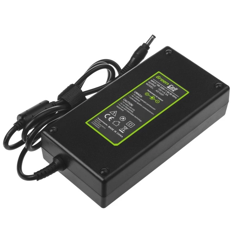 Fonte de alimentação/transformador Green Cell AD100P interior 180 W preto