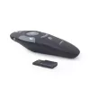 Apresentador sem fios IR GEMBIRD WP-L-11, 4 botões, recetor USB RF 2,4 GHz, preto, pilha AAA