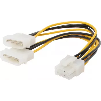 Cabo de alimentação interno ShiverPeaks BS78218-HQ 0,13 m