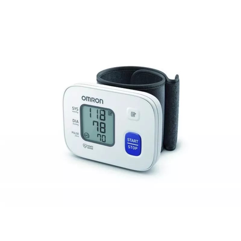Medidor de tensão arterial de pulso Omron RS2 HEM-6161-E
