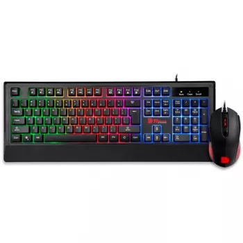Tt eSPORTS Challenger Combo USB QWERTY alemão preto (CM-CHC-WLXXPL-GR)