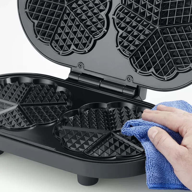 Máquina de waffles Severin WA 2118 2 waffles 1200 W Preto