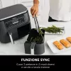 Ninja AF300 Fritadeira de ar quente dupla 7,6 L autónoma 1690 W preta