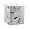 Máquina de café Elle EKCMP801WHEU branca – máquina de café doméstica compacta com aspeto de filtro/expresso