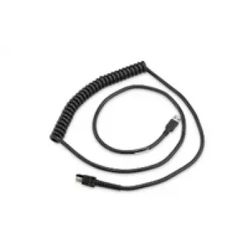 Acessório para leitor de códigos de barras Zebra CBA-UF6-C09ZAR cabo USB