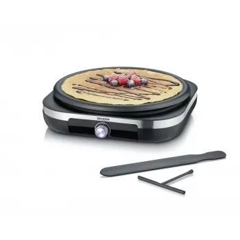 Máquina de crepes Severin CM 2199 Preto 1 Crepe