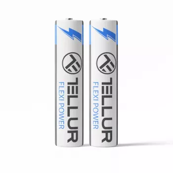 Pilha Tellur Flexi Power AAA LR03 1,5V, conjunto de 2 unid.