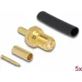 Conector fêmea RP-SMA para cravar RG-174 / RG-316 DeLOCK 90044
